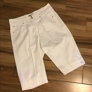 White Bandolino Pedal Pushers